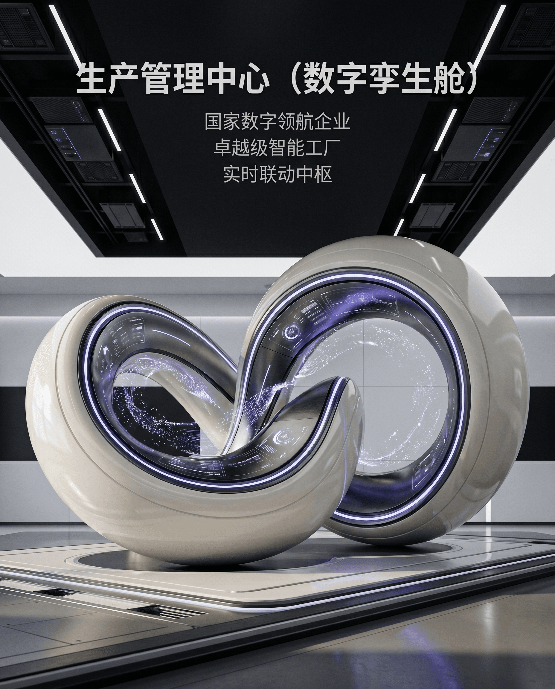 生产管理中心(数字孪生舱)
